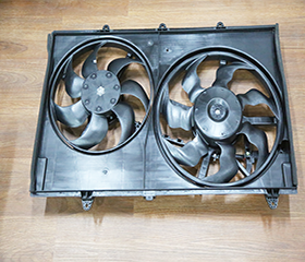 Dual Electric Radiator Fan Conventus OE 24350874 pro Chevrolet Captiva Baojun 530